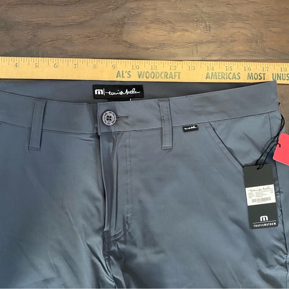 New Travis Mathew Majestic X players gray Lightweight pants men’s size 34*32” - Picture 6 of 6